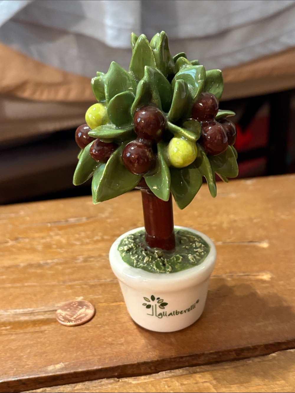 Olive Tree; Handcrafted; Made in Italy.